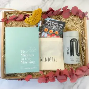 A picture of the good morning care package