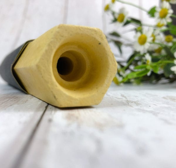 A picture of a bee cell