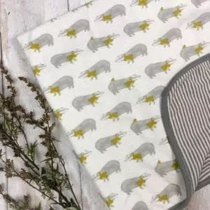 British made, Organic Baby Blanket