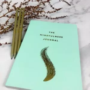 A picture of a mindful journal